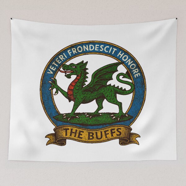 Item preview, The Buffs (The Royal East Kent Regiment) designed and sold by sirglennbo.