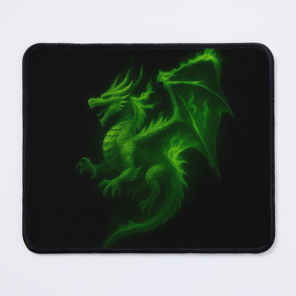 Item preview, Burning Dragon (Green) designed and sold by Ryuus.