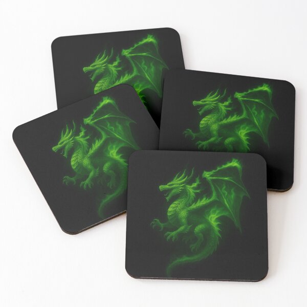 Item preview, Burning Dragon (Green) designed and sold by Ryuus.
