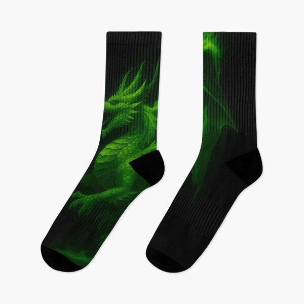 Item preview, Burning Dragon (Green) designed and sold by Ryuus.