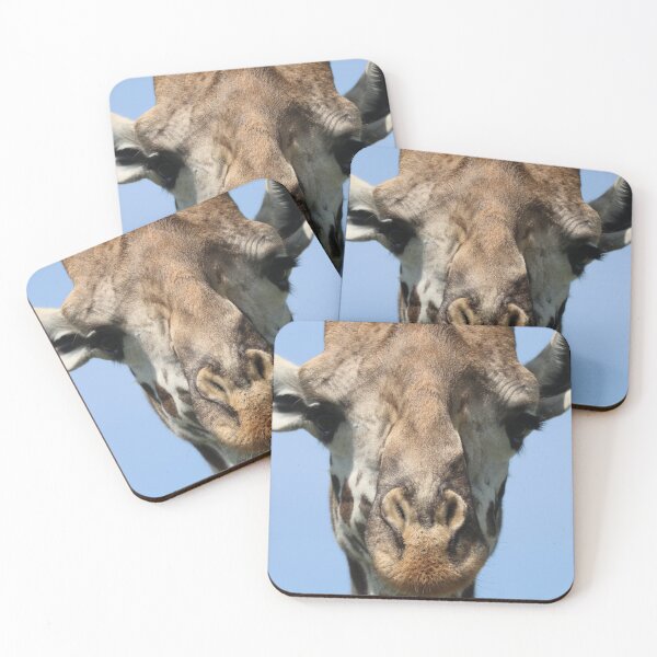 Item preview, Giraffe Face - Arusha National Park designed and sold by KristalStittle.