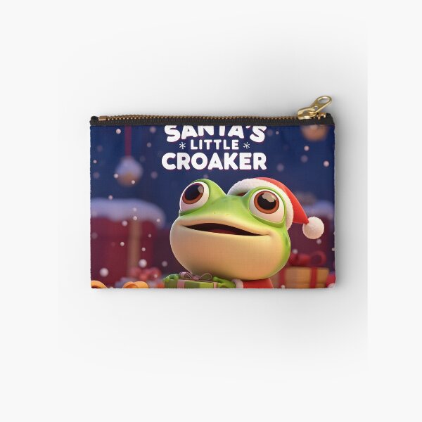Item preview, Santa's Little Croaker designed and sold by debbiedwarika.