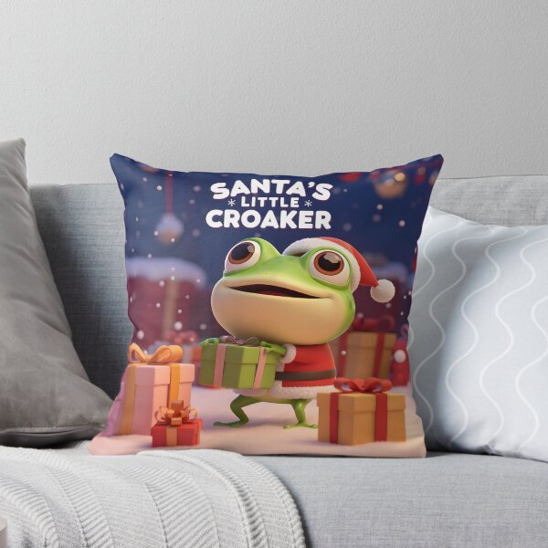 Item preview, Santa's Little Croaker designed and sold by debbiedwarika.