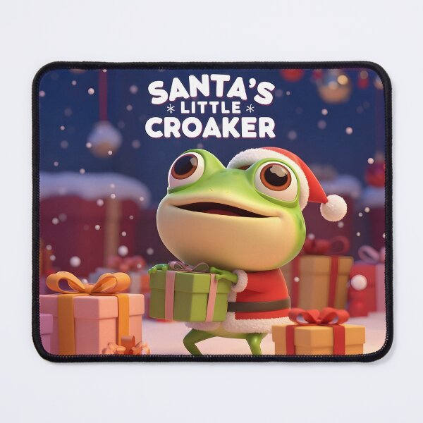 Item preview, Santa's Little Croaker designed and sold by debbiedwarika.