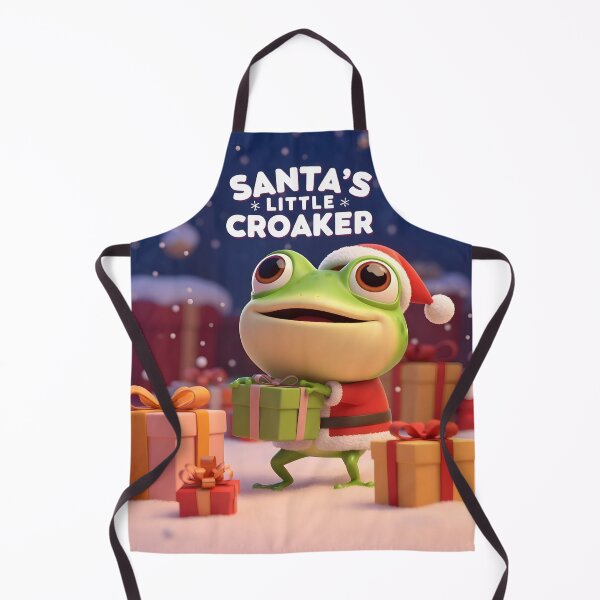 Item preview, Santa's Little Croaker designed and sold by debbiedwarika.