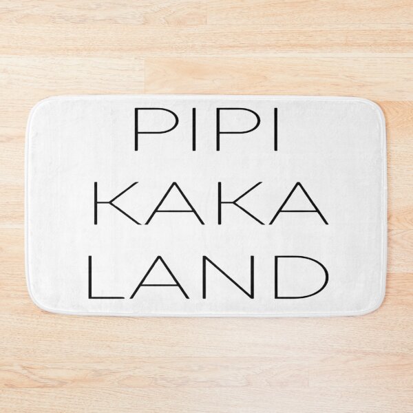 Item preview, Pipi Kaka Land – Affiche Humour Minimaliste & Design WC designed and sold by ArtPrintDeLuxe.