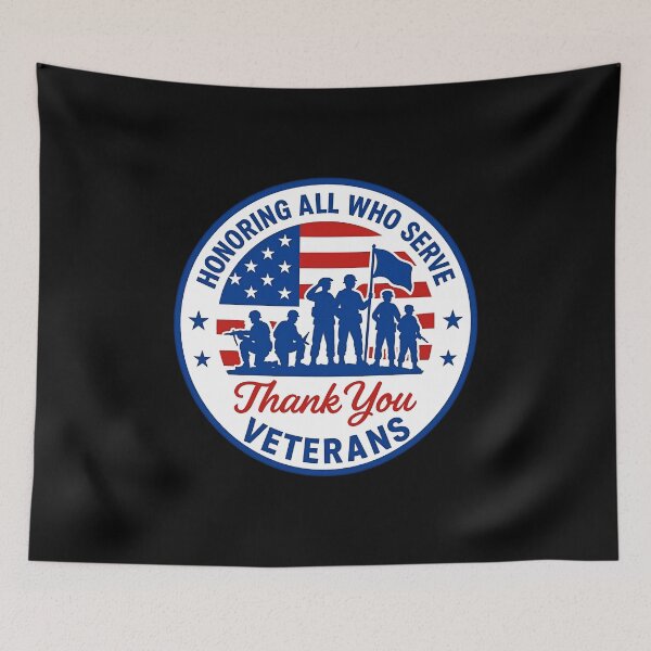 Item preview, Honoring All Who Served Thank You Veterans Day designed and sold by gear-posters.