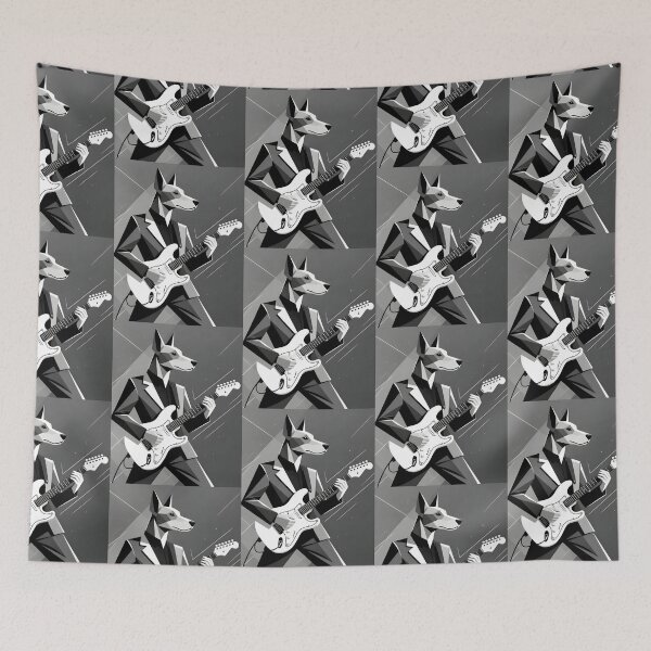 Item preview, Shadow Strummer Dog designed and sold by Melody-Merch.