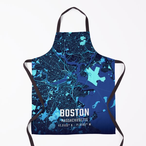 Item preview, Boston Midnight City Map designed and sold by HomeLivingCo.