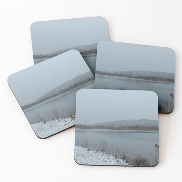 Item preview, Snowy Lake and Hills designed and sold by RollingLoaded.