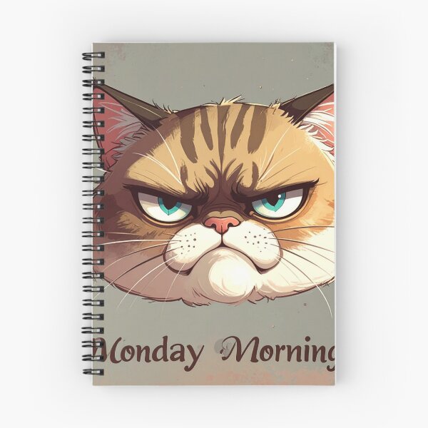 Item preview, Tabby Grumpy Cat: Monday’s Public Enemy #1 designed and sold by YAM716.