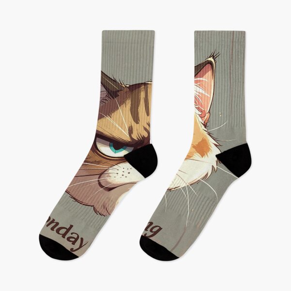 Item preview, Tabby Grumpy Cat: Monday’s Public Enemy #1 designed and sold by YAM716.