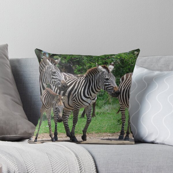 Item preview, Plains Zebras at the Watering Hole designed and sold by KristalStittle.