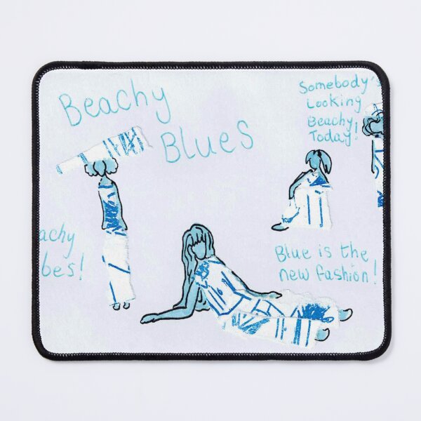 Item preview, Beachy Blues designed and sold by Sibyl-Arts.