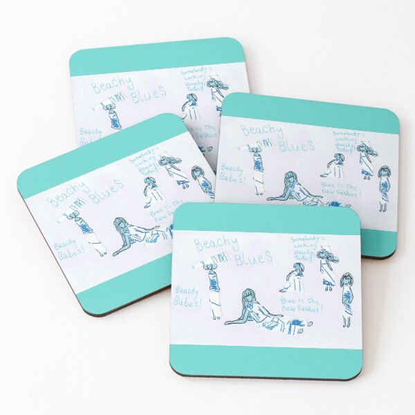 Item preview, Beachy Blues designed and sold by Sibyl-Arts.