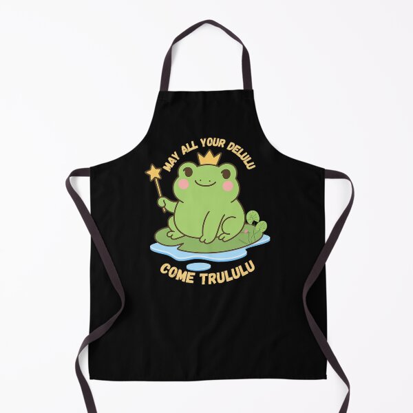 Item preview, May All your delulu come trululu -Frog Meme designed and sold by Artistusha.