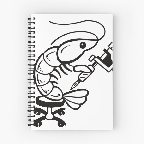 Item preview, Tattoo shrimp designed and sold by CasperArtShop.