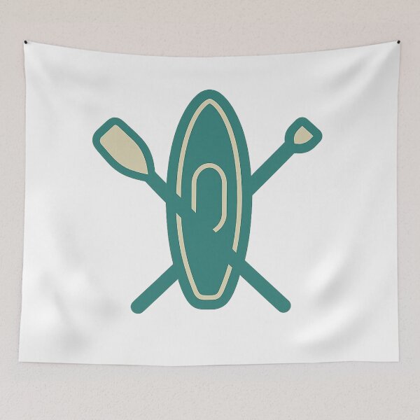 Item preview, Minimal Stand Up Paddle Board Icon designed and sold by SassyArtistry.