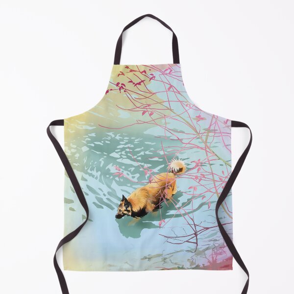 Item preview, Belgian Tervueren bathing in Japanese lake designed and sold by JackieCorrado.