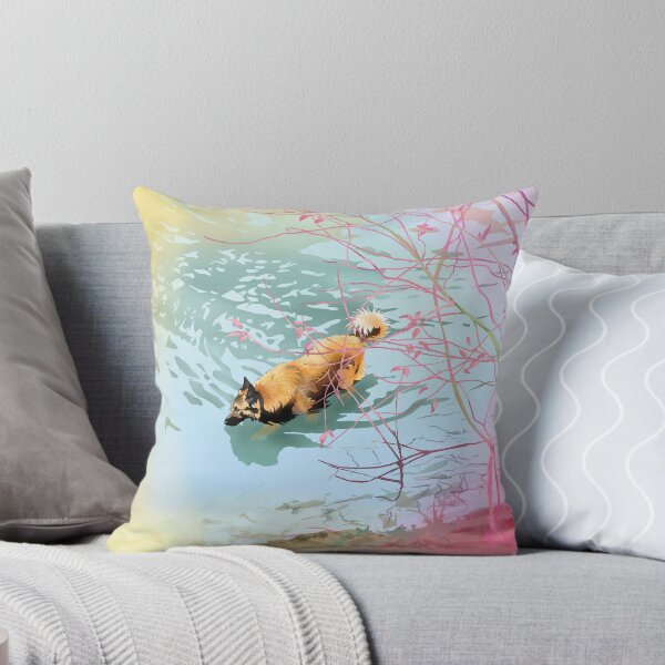 Item preview, Belgian Tervueren bathing in Japanese lake designed and sold by JackieCorrado.