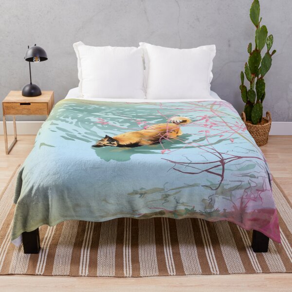 Item preview, Belgian Tervueren bathing in Japanese lake designed and sold by JackieCorrado.