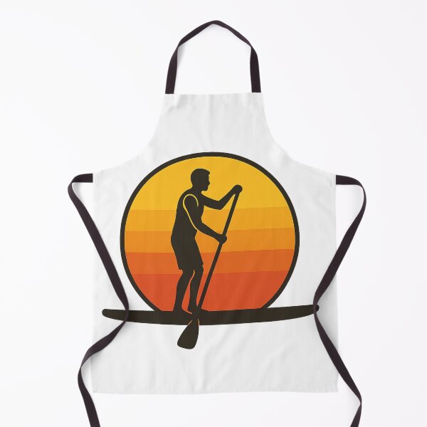 Item preview, Man Paddle Boarding at Sunset Silhouette designed and sold by SassyArtistry.