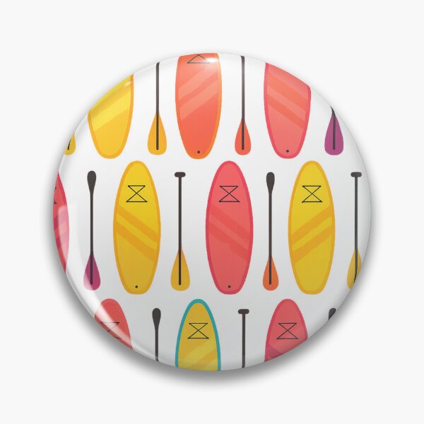Item preview, Colorful Paddle Boards Seamless Pattern designed and sold by SassyArtistry.