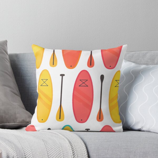 Item preview, Colorful Paddle Boards Seamless Pattern designed and sold by SassyArtistry.