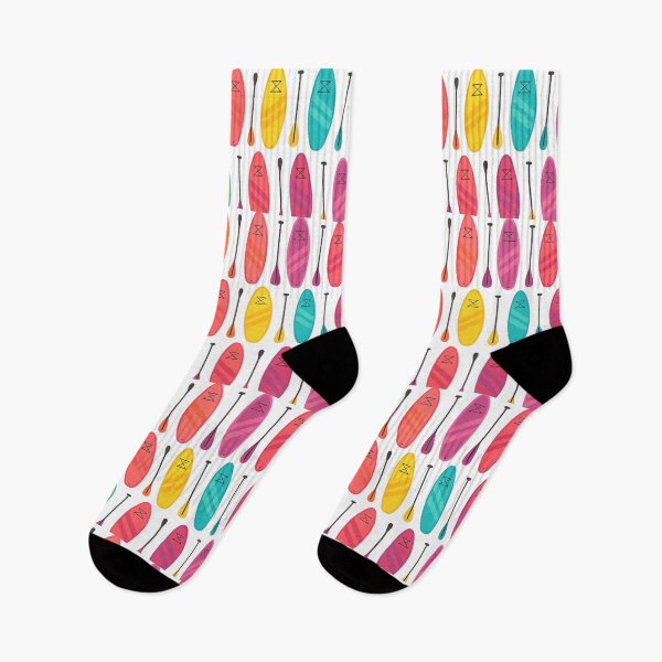 Item preview, Colorful Paddle Boards Seamless Pattern designed and sold by SassyArtistry.