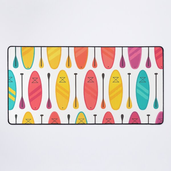 Item preview, Colorful Paddle Boards Seamless Pattern designed and sold by SassyArtistry.