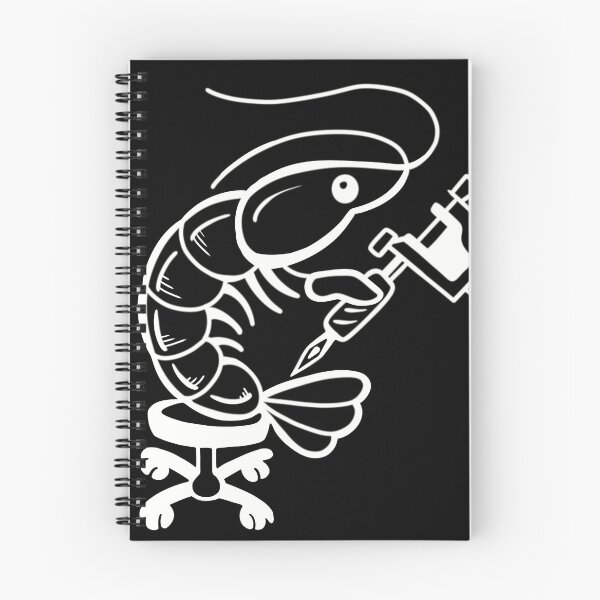 Item preview, Tattoo shrimp negative designed and sold by CasperArtShop.