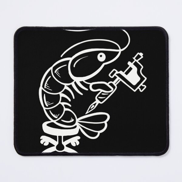 Item preview, Tattoo shrimp negative designed and sold by CasperArtShop.