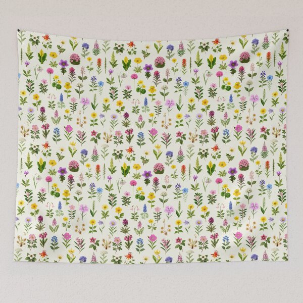 Item preview, Wildflowers of Alaska Illustration Chart designed and sold by kakarikihill.