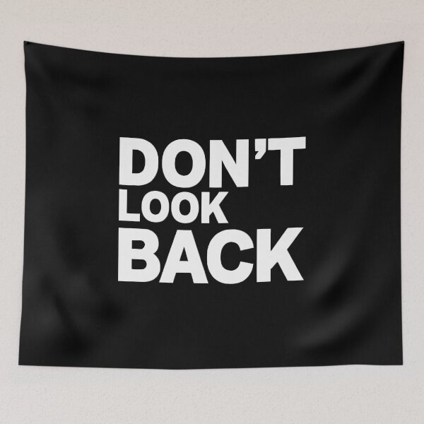 Item preview, Dont look back Blk designed and sold by UrbanPrts.