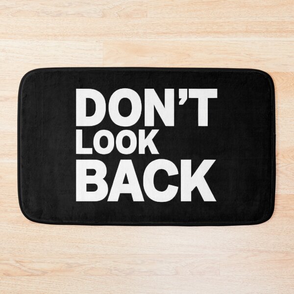 Item preview, Dont look back Blk designed and sold by UrbanPrts.