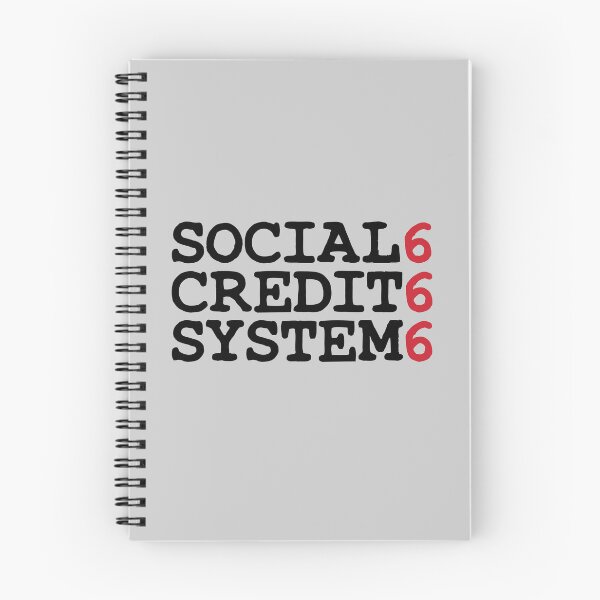 Item preview, Social Credit System 666 designed and sold by thedrumstick.