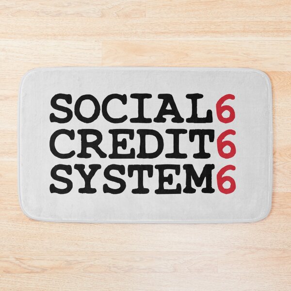Item preview, Social Credit System 666 designed and sold by thedrumstick.