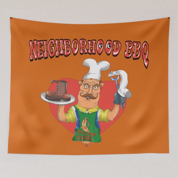 Item preview, Good neighbors barbecue designed and sold by AyseAkcay.