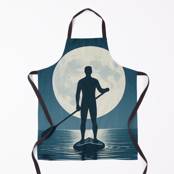 Item preview, Moonlight Paddle Board Reflection designed and sold by SassyArtistry.