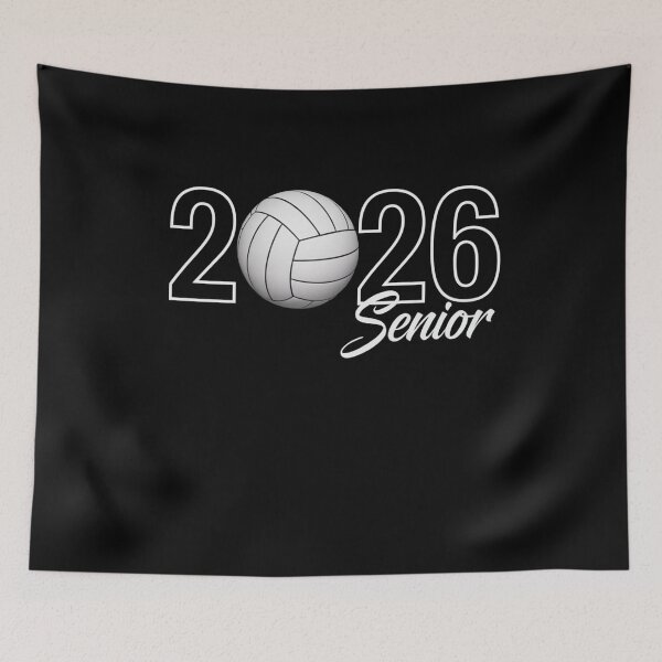 Item preview, Senior 2026 Volleyball Design designed and sold by Gogetgiggles.