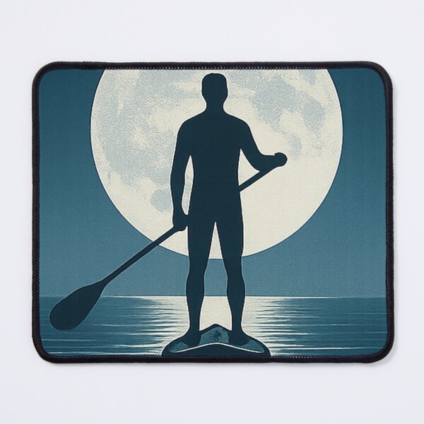 Item preview, Moonlight Paddle Board Reflection designed and sold by SassyArtistry.