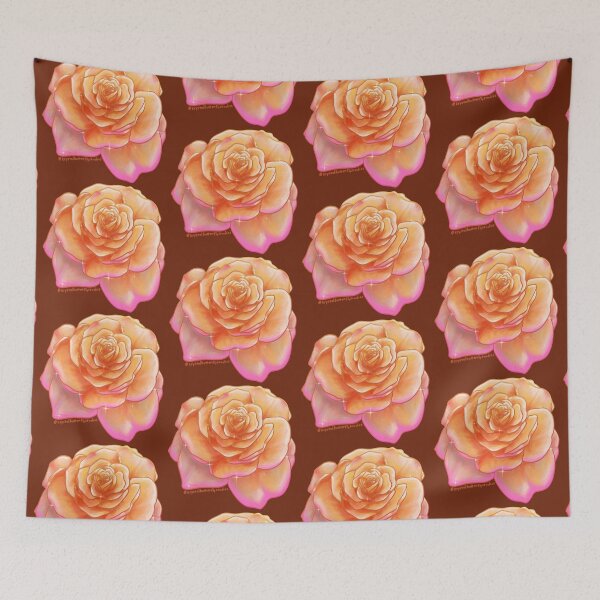 Item preview, Tamora Rose Soft Pastel Floral Art designed and sold by KrystalBStudios.