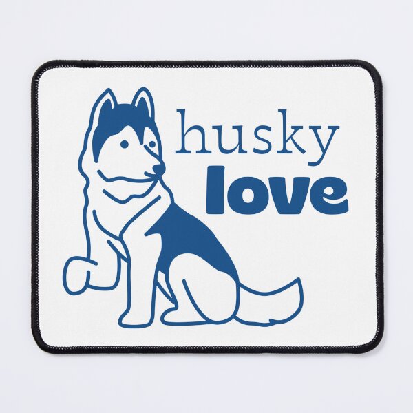 Item preview, Husky Love Dog Cartoon Cute Design designed and sold by Studio Sonder.