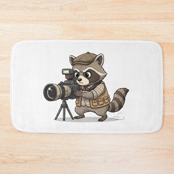 Item preview, Raccoon Photographer – Capture the Wild ?? designed and sold by MzulhilmiZam.