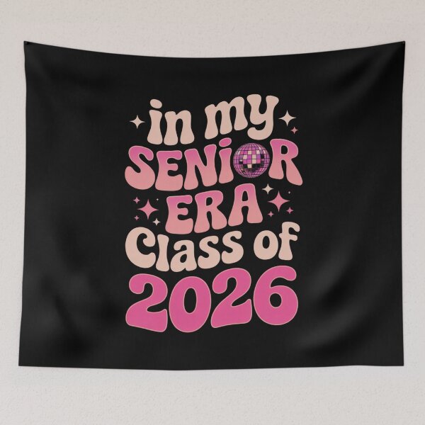 Item preview, In My Senior Era Class of 2026 Disco Design designed and sold by Gogetgiggles.