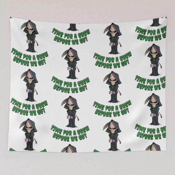 Item preview, Grim Reaper Brew Humor designed and sold by Dead Good Threads.