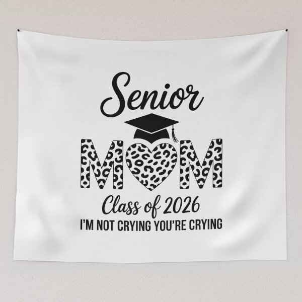 Item preview, Senior Mom Class of 2026 Graduation Leopard Design designed and sold by Gogetgiggles.