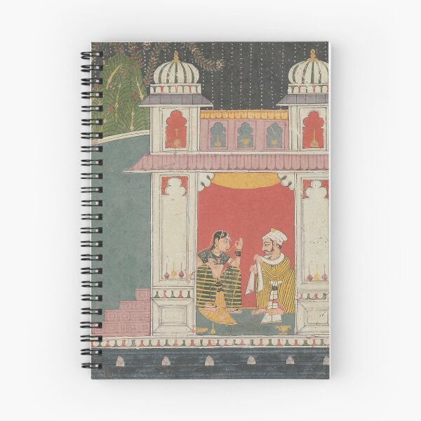 Item preview, A Heroine and Her Lover in a Pavilion designed and sold by AnimaliaStar.