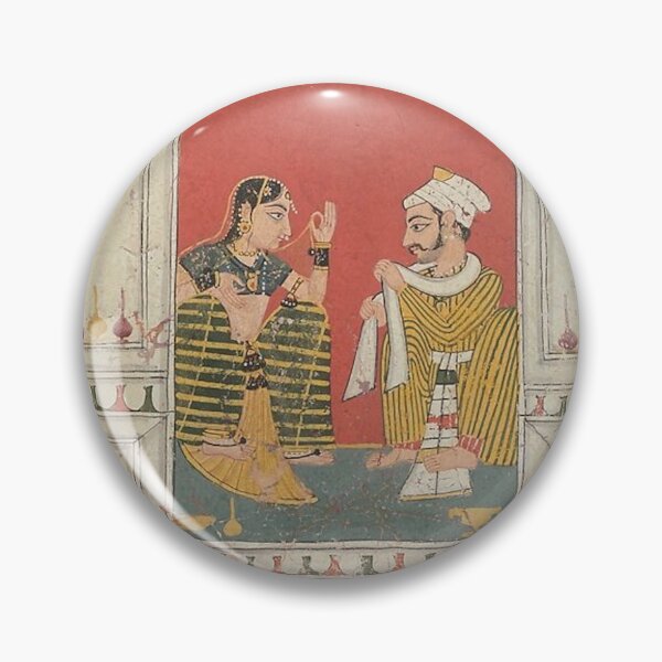 Item preview, A Heroine and Her Lover in a Pavilion designed and sold by AnimaliaStar.