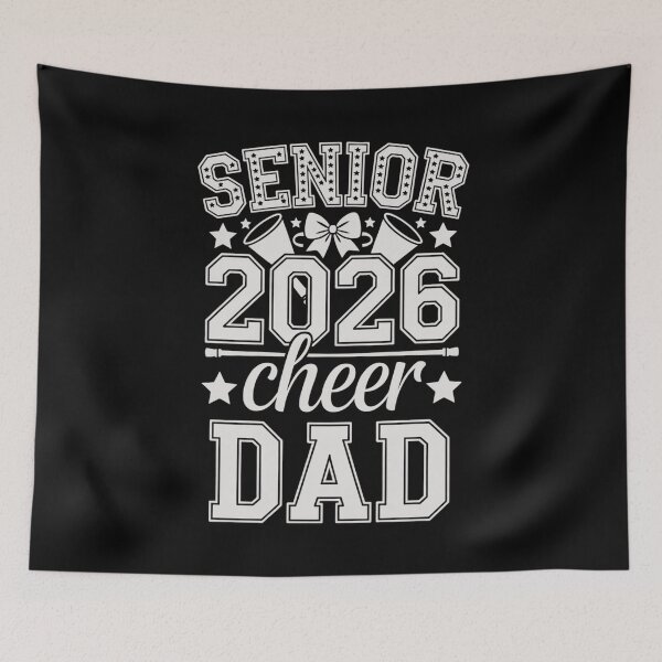 Item preview, Senior 2026 Cheer Dad Graduation Design designed and sold by Gogetgiggles.